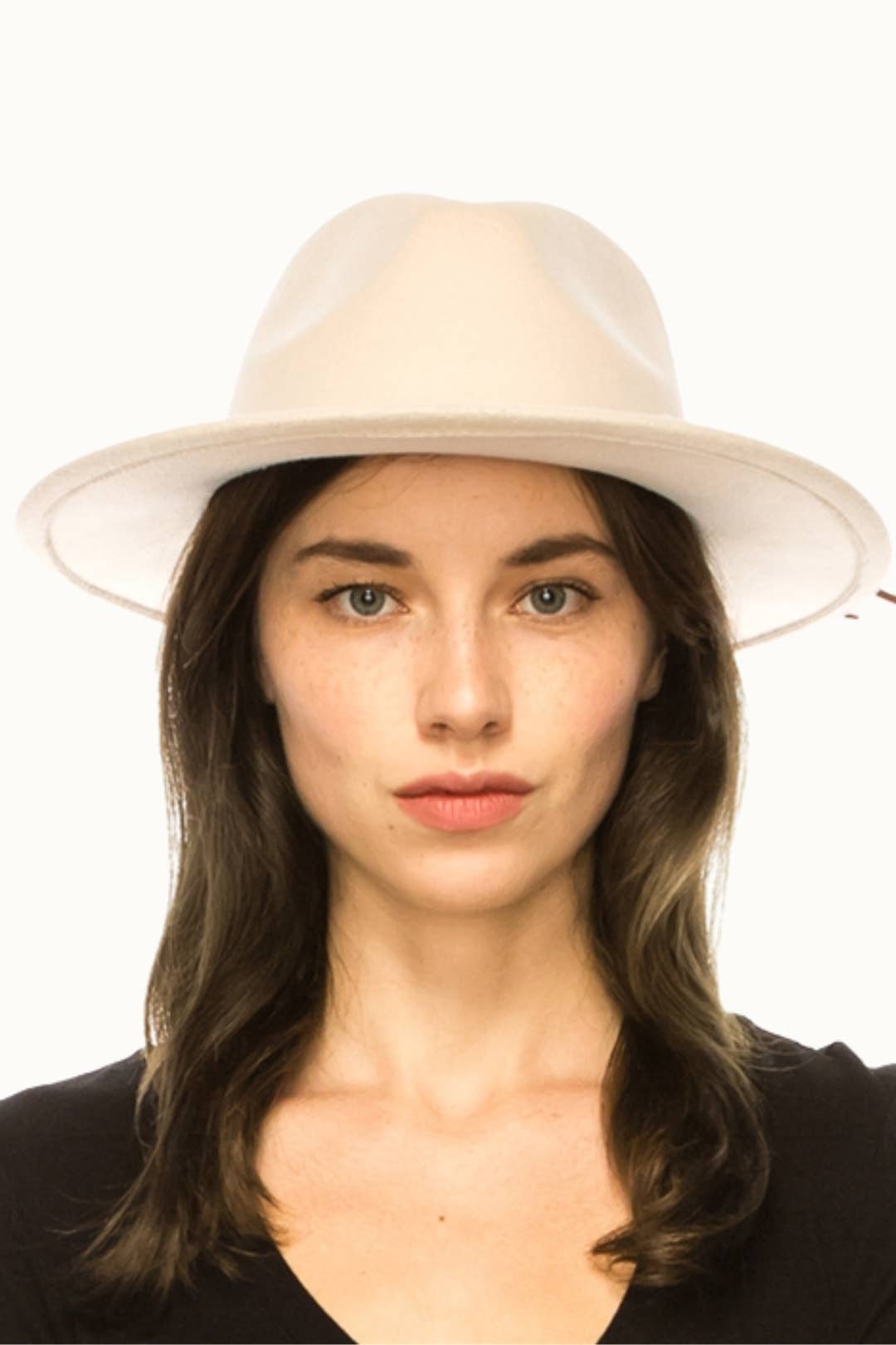 Olive & Pique - Wholesale Fedora - Women's - Vegan Poly Wool Rancher Hat 2.75" Brim, Unisex, Adjustable 13