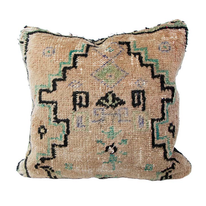 Blue Ocean Traders - Wholesale Throw Pillow Cover - Turkish Rug Pillowcase Undyed