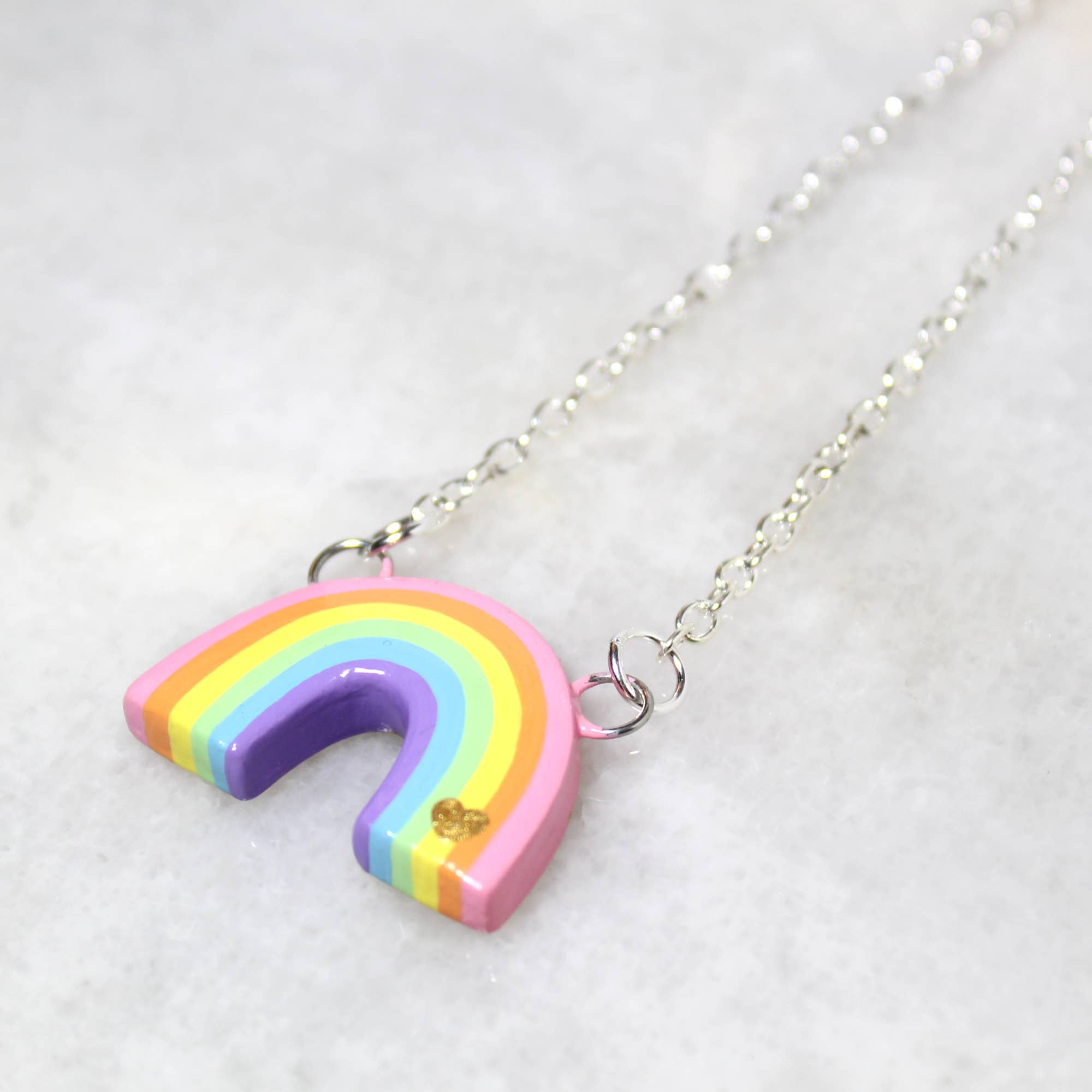 Mariposa Miniatures - Venta al por mayor Collares con colgantes/abalorios - Collar Arco Iris1