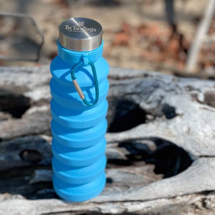 Tic Tas Togs - Wholesale Water bottle - Collapsible Silicone Drink Bottle2