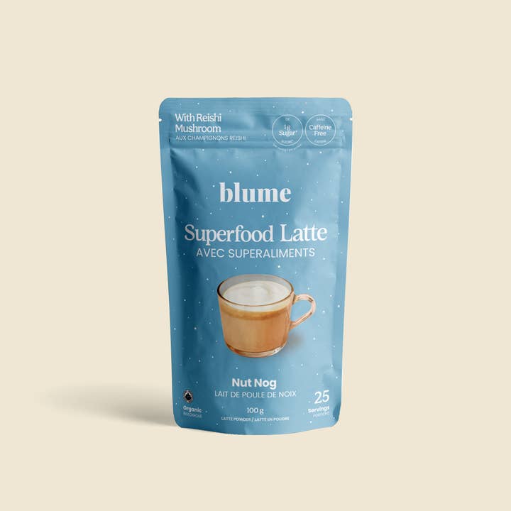 Blume - Wholesale Powdered Health Drink - Superfood Latte Powder, Nut Nog Blend