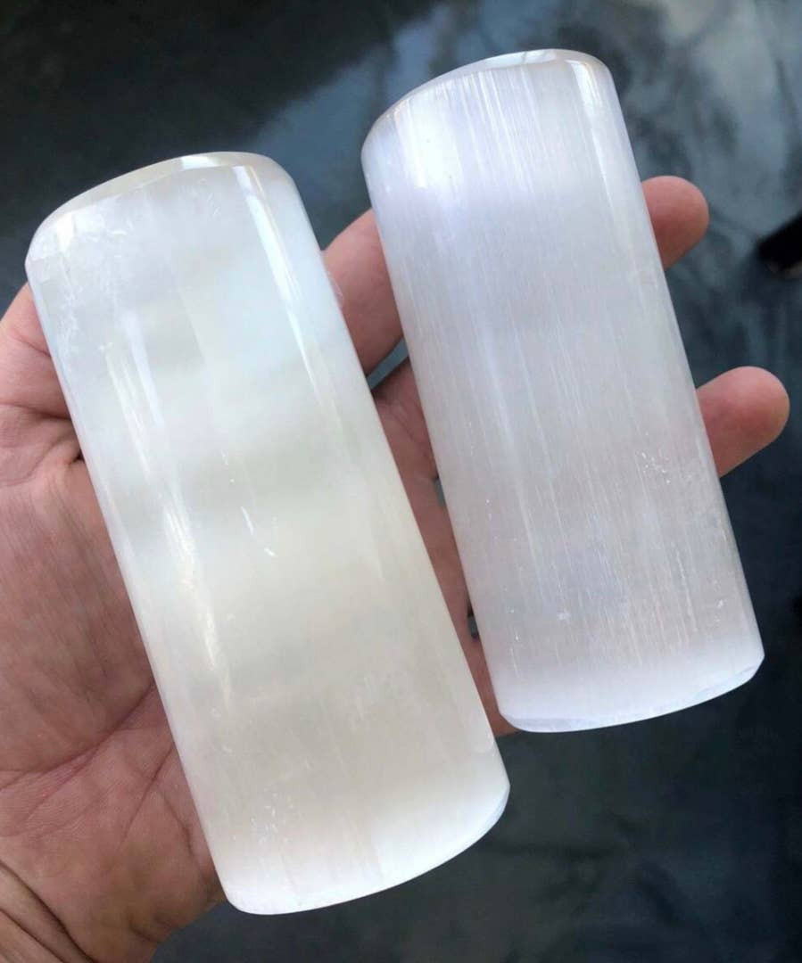 Casablanca Exports - Wholesale Spiritual Stone/Crystal - Selenite Harmonizer Cylinder Bracelet Holder 3
