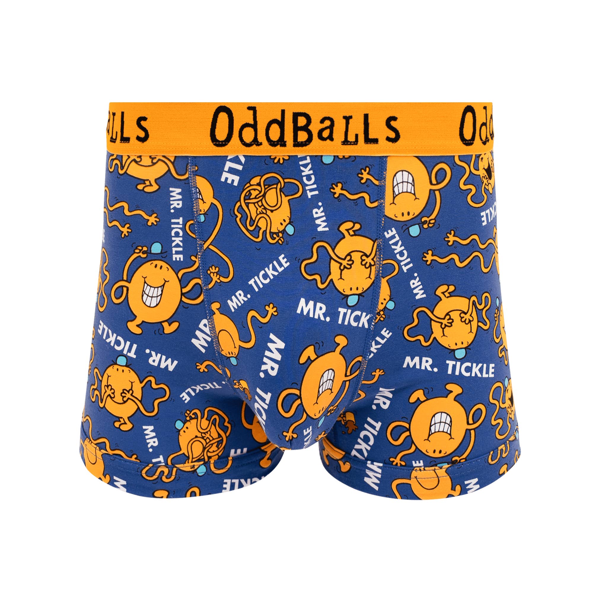 OddBalls – wholesale Underwear – Men's – Mr Tickle - Mr Men - Mens Cotton Boxer Shorts