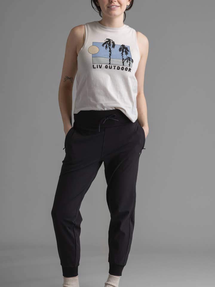 Women's Joni Stretch Jogger for wholesale by LIV Outdoor