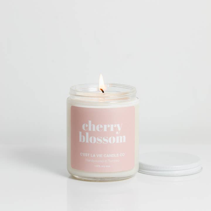 Vela de soja em flor de cerejeira | Primavera por atacado de C’est La Vie Candle Co