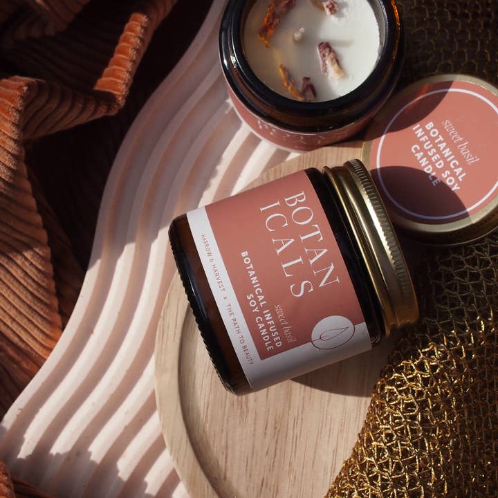 Minivela Botanicals ~ Albahaca dulce para venta al por mayor de The Path to Beauty