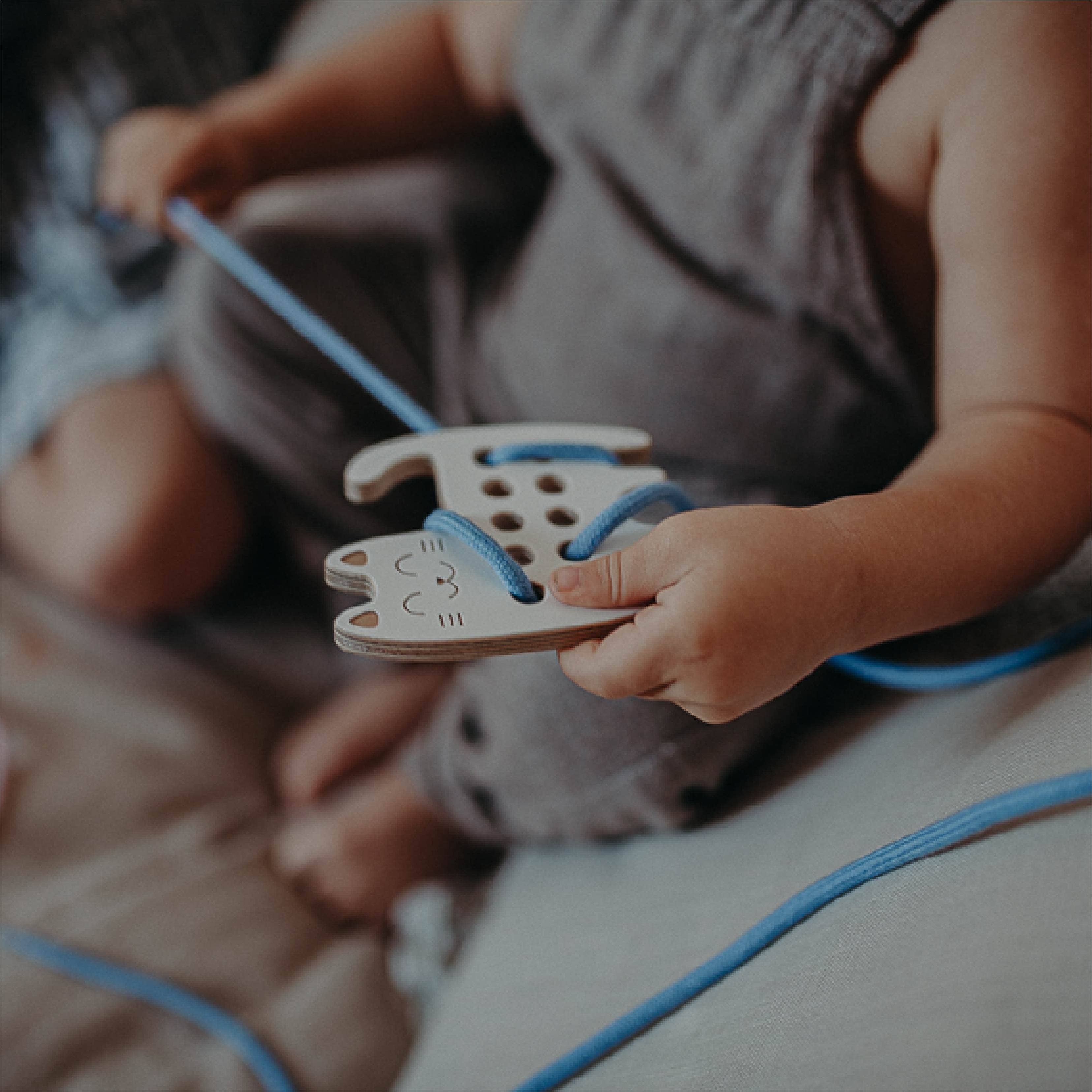 milin - Wholesale Wood Toy - Kids - Cat - Small wooden lacing Toy, Montessori, fine motor skills6