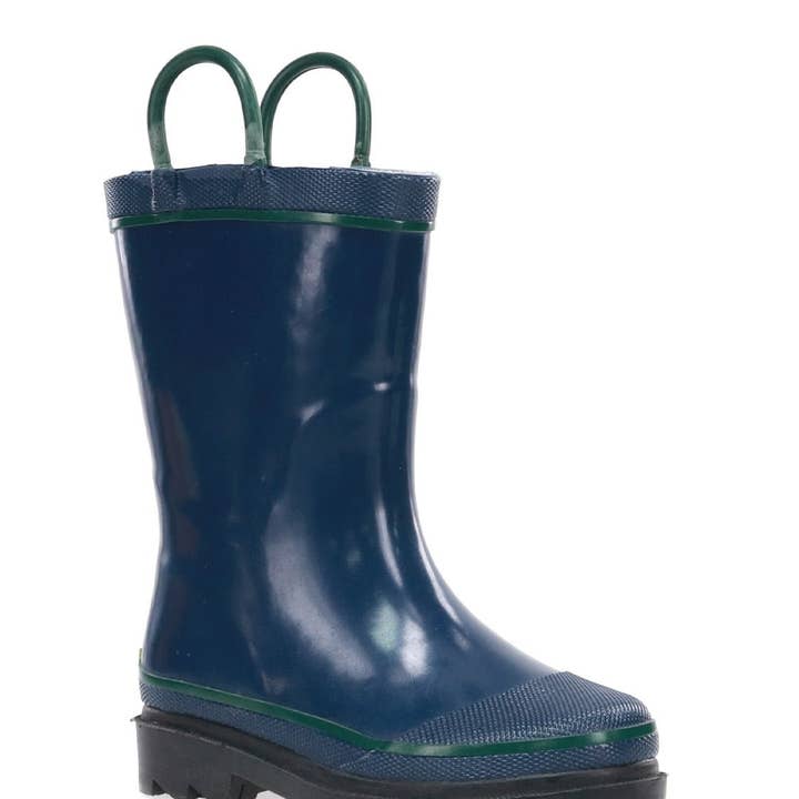 Kids Firechief 2 Rain Boot - Navy for wholesale on Faire1