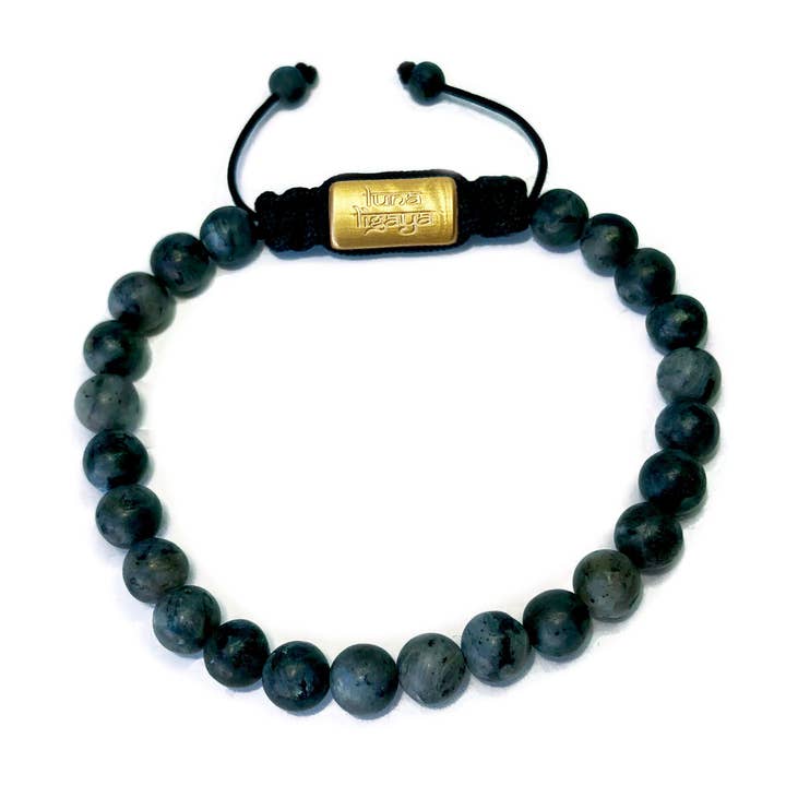 Black Labradorite 6 mm for wholesale by Luna Ligaya