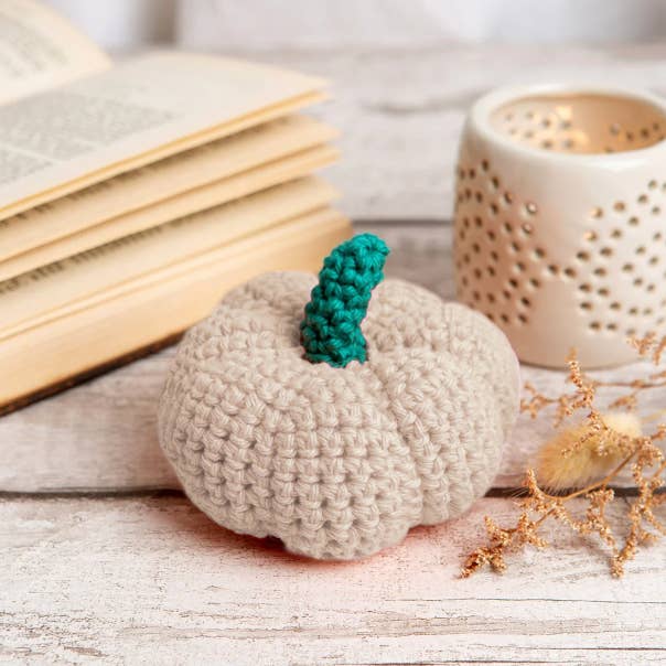 Wool Couture Company - Wholesale Knitting/Crochet Supplies - My Pocket Pumpkin Easy Crochet Kit