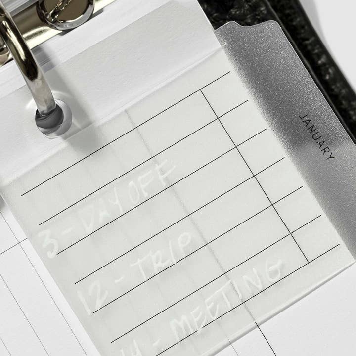 Cloth & Paper - Wholesale Stationery/Notecard Set - Clear Index Tabs5