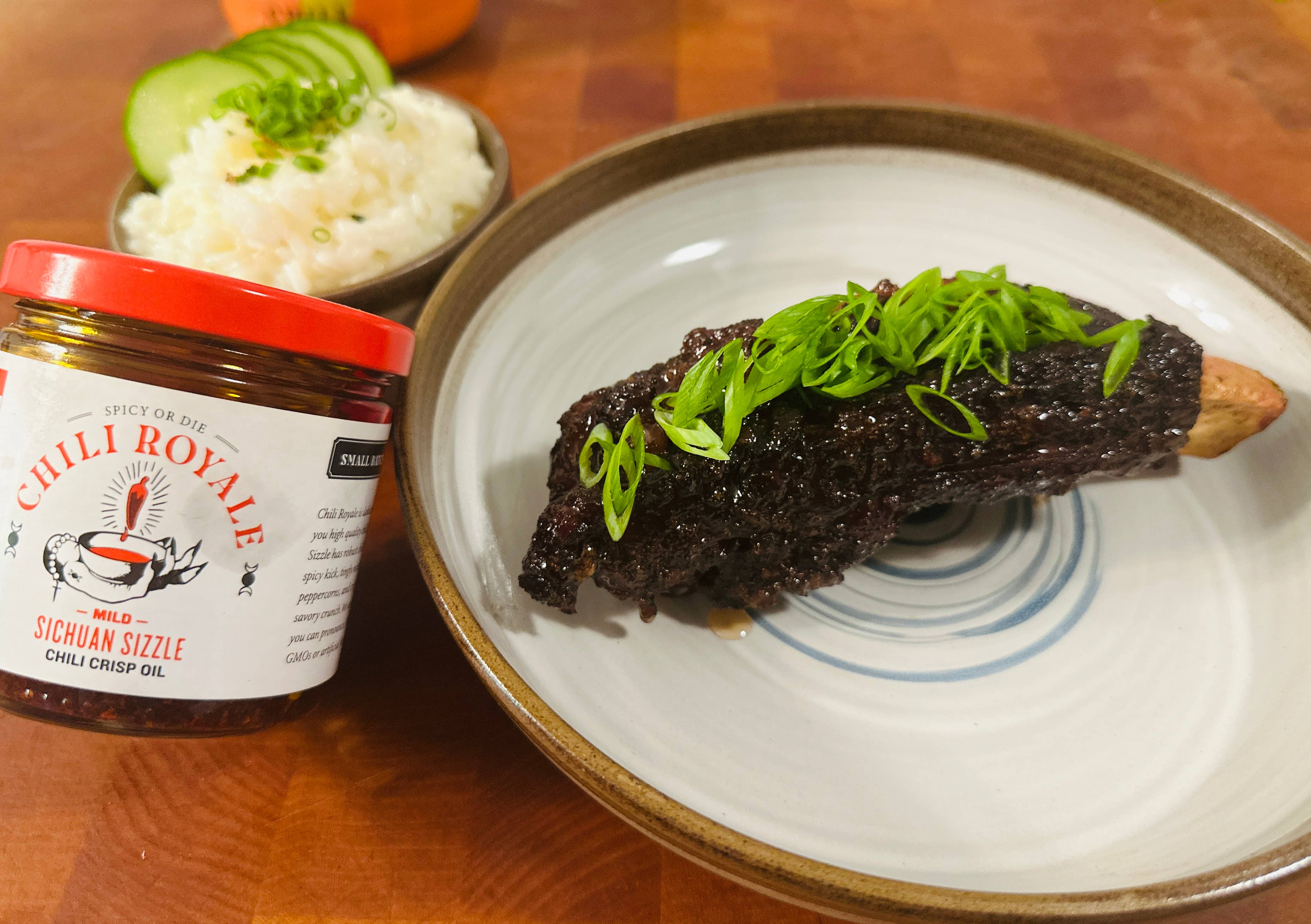Chili Royale - Wholesale Sauce - Chili Royale Sichuan Sizzle Hot Chili Crisp Oil 9oz.3
