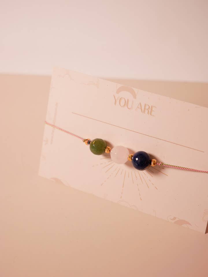 Pulseira de seda ajustável por atacado de the great blossom