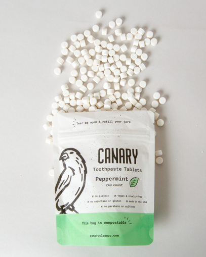 Canary Clean Products - Wholesale Toothpaste - Bulk Toothpaste Tablets5