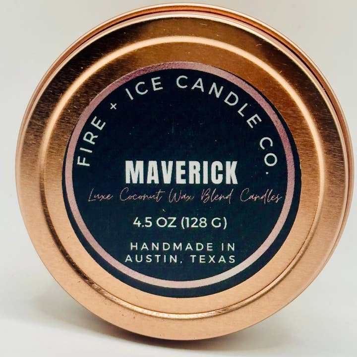 Fire + Ice Candle Co. - Wholesale Jar/Filled Candle - Maverick