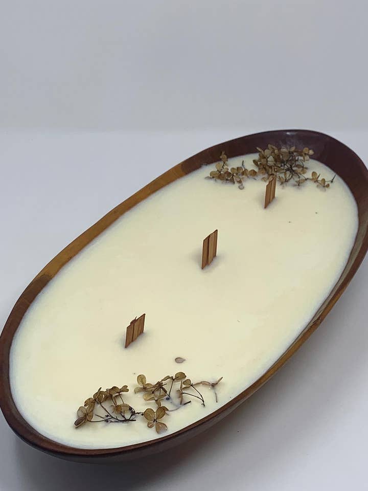 Extra Large Burning Centre Piece for wholesale by Philodendron and Fern Co.