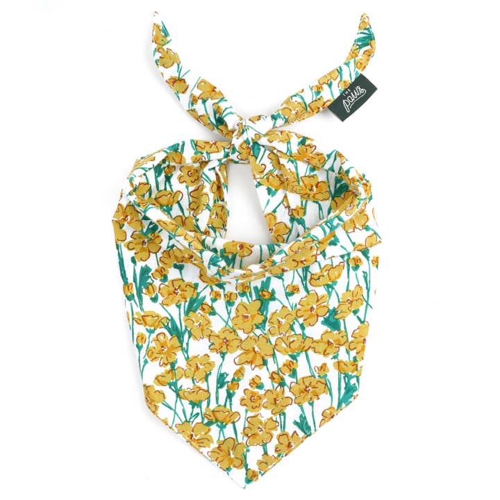 Bandana pour chien Buttercup pour la vente par The Paws