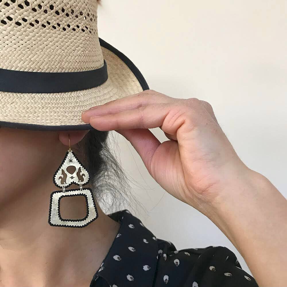 Gulushu - Wholesale Dangle Earrings - Brass Earrings, Bohemian Contemporary Handmade Jewelry2