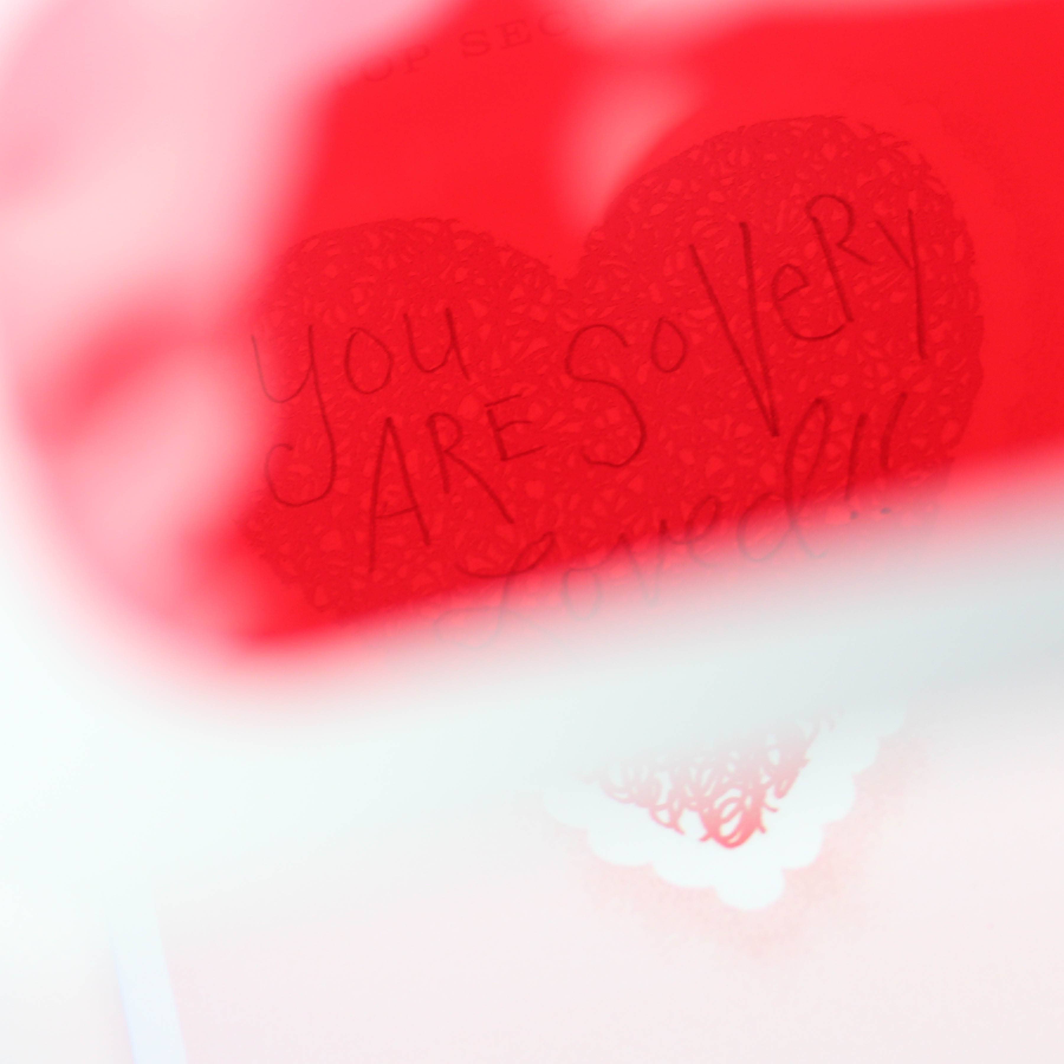 Inklings Paperie - Wholesale Love Card - Decoder Card - Top Secret Heart/Love5