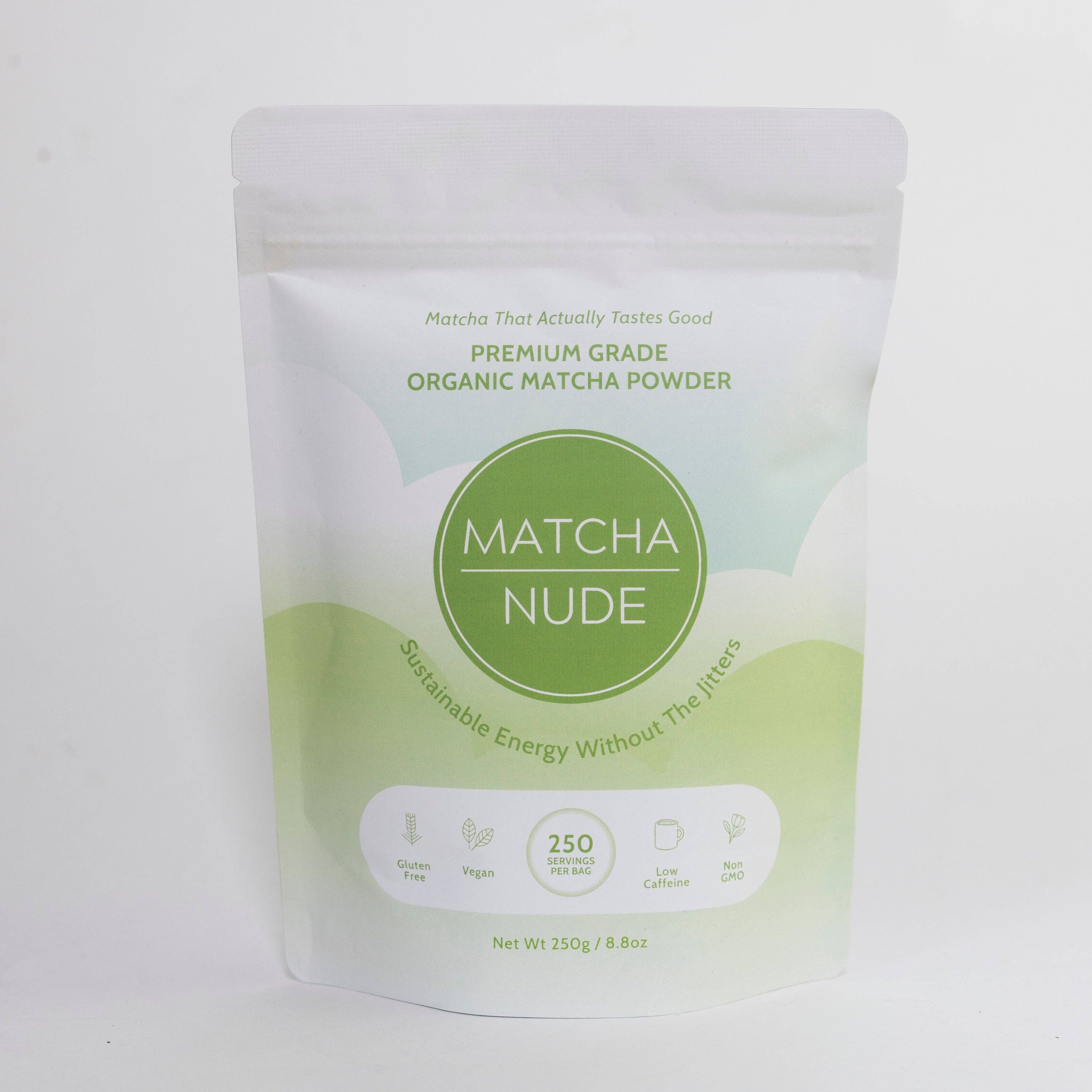 Matcha Nude - Wholesale Health/Detox Tea - Premium Organic Matcha – 250g (Min 2 Units)2