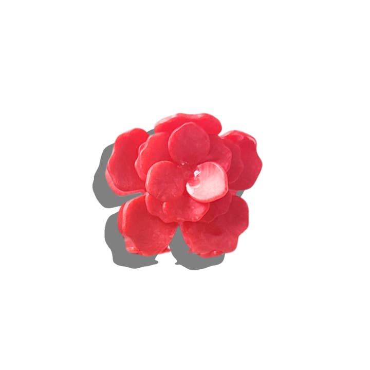 Solar Eclipse - Wholesale Hair Clip - Women's - Handmade Origami Gardenia Flower Claw Hair Clip7