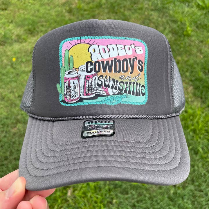 Rodeo's Cowboy's og Sunshine - Western Truckerhat for engroshandel hos Western Wholesale