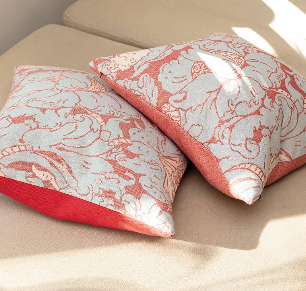 Kristiania Design - Wholesale Throw Blanket - Sølvroser, Putetrekk, Peon Bakside4