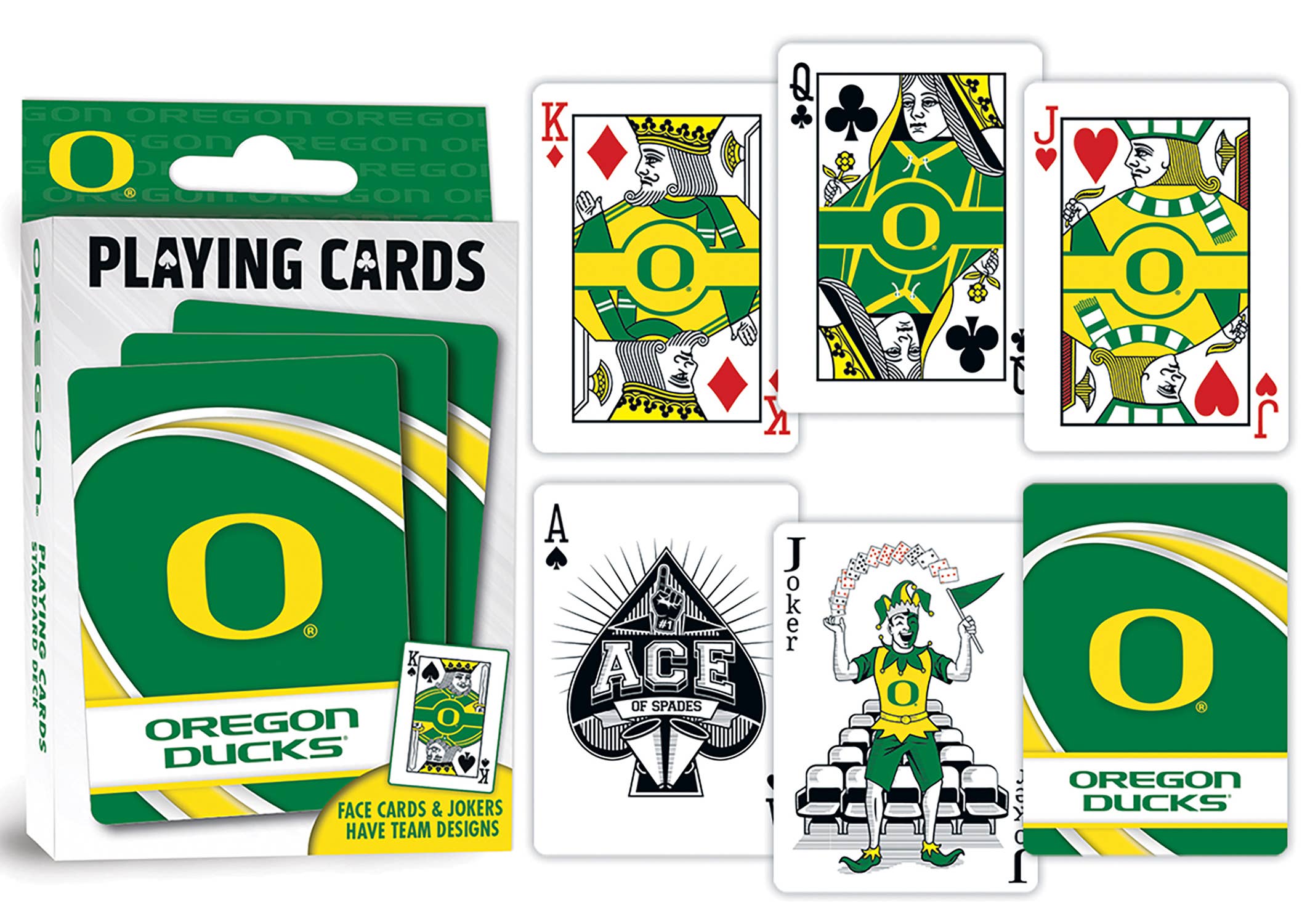Masterpieces Puzzles - Wholesale Playing Cards - Oregon Ducks Playing Cards2