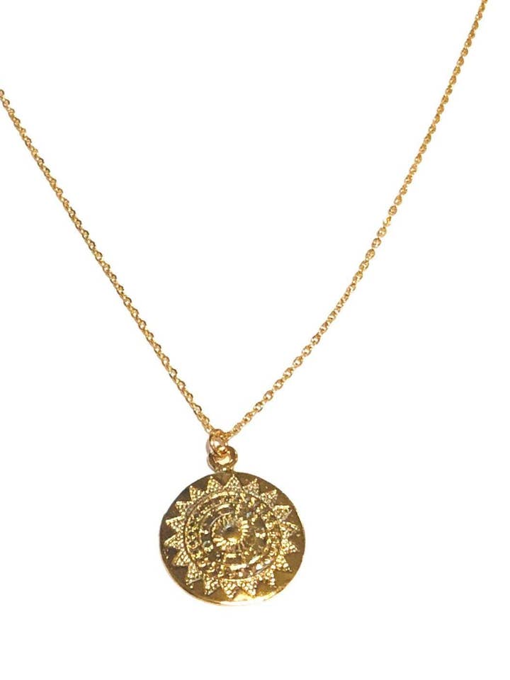 Grand collier de monnaie en or pour la vente par Links & Locks