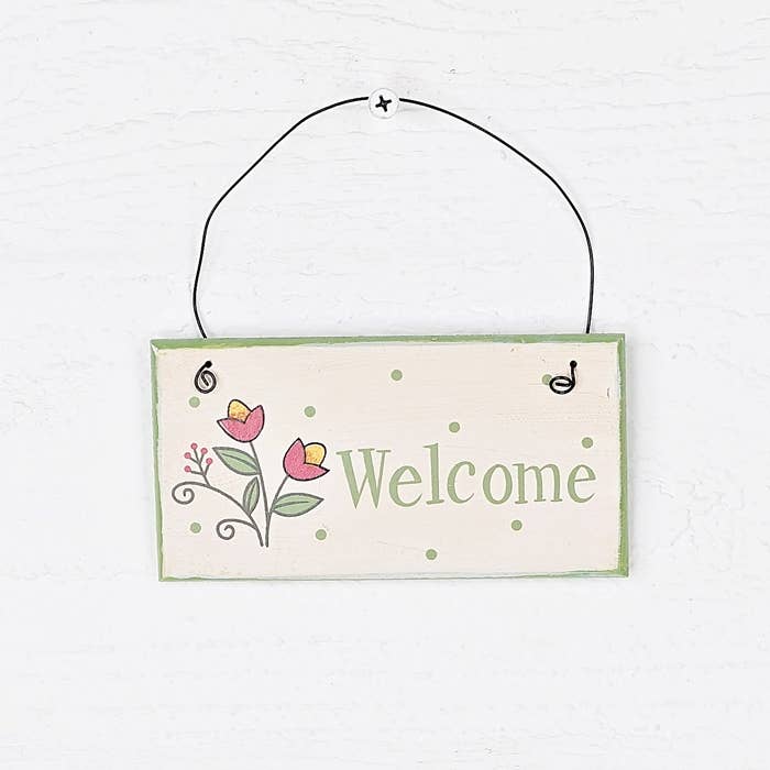 M3040- Welcome Sign for wholesale by Holiday Depot Inc.