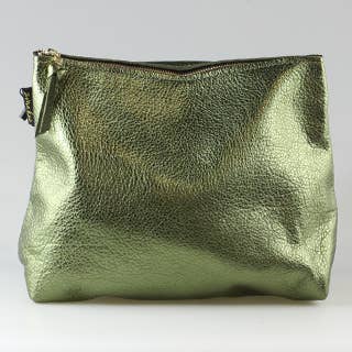 Zina Kao Exclusives - Wholesale Make-up/cosmetic bag - The Metallic Makeup Clutch: 3 sizes! (Stewart/Martin/Loren)9