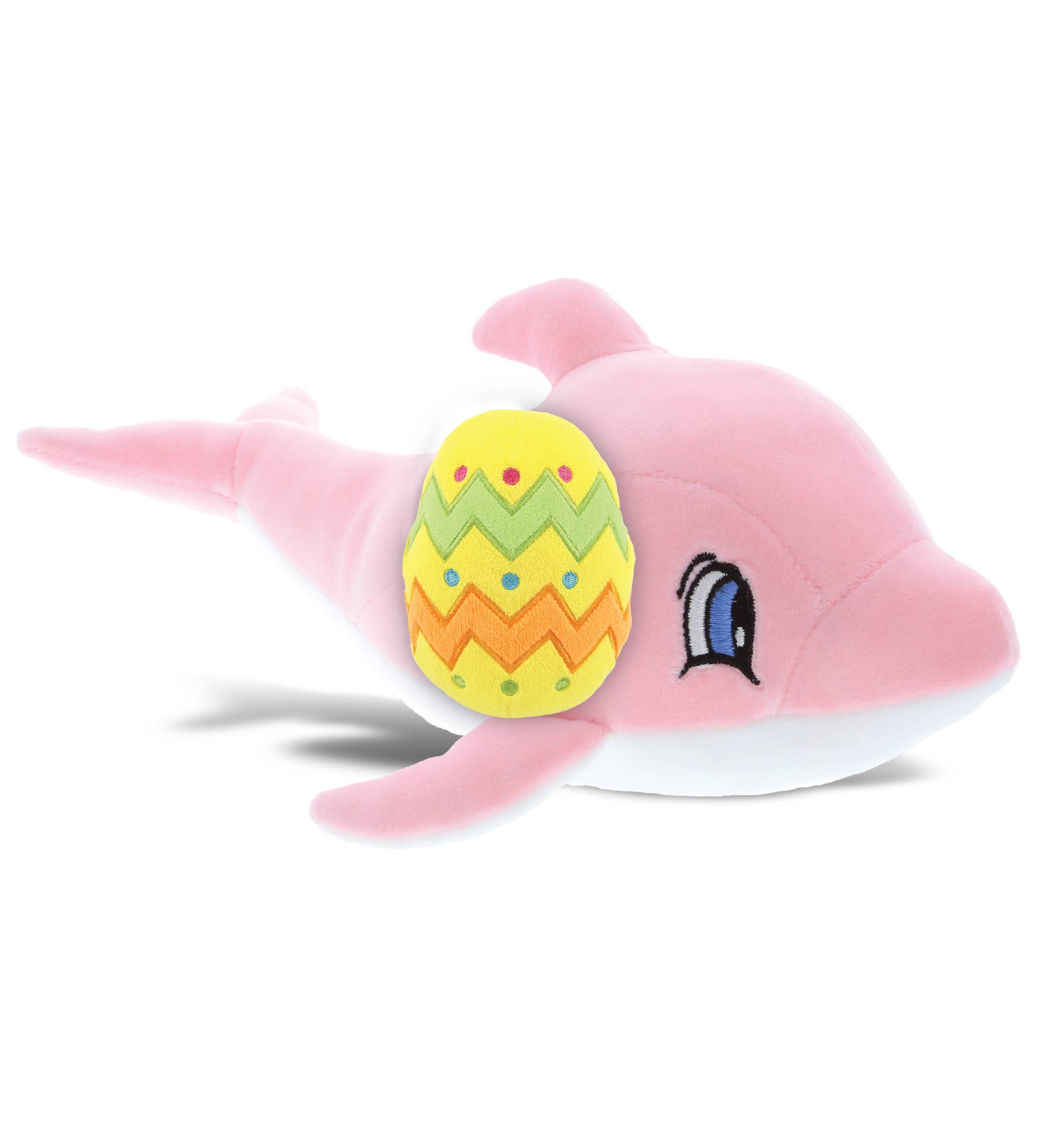 Cota Global – wholesale Stuffed/plush toy – Kids & baby – Plush Easter Egg - Baby Soft Plush - Pink Dolphin0