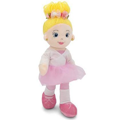 OrangeOnions - Wholesale Doll - Kids - Ballerina Rag Doll Eimmie Plush Dancer Toy 14 Inch5
