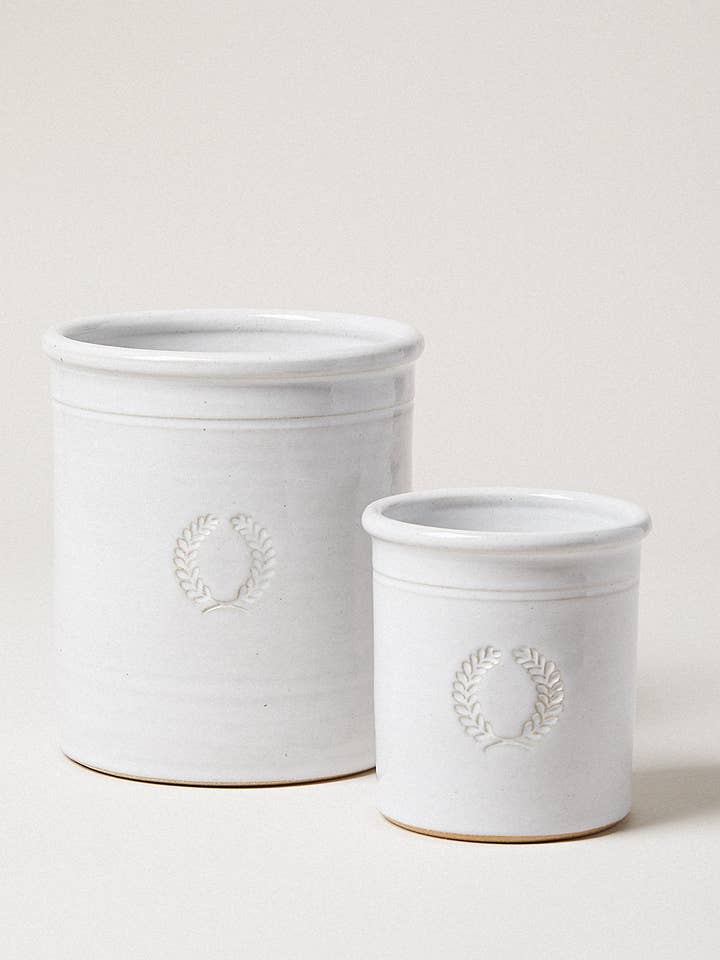 Miller Laurel Crock for wholesale by Farmhouse Pottery