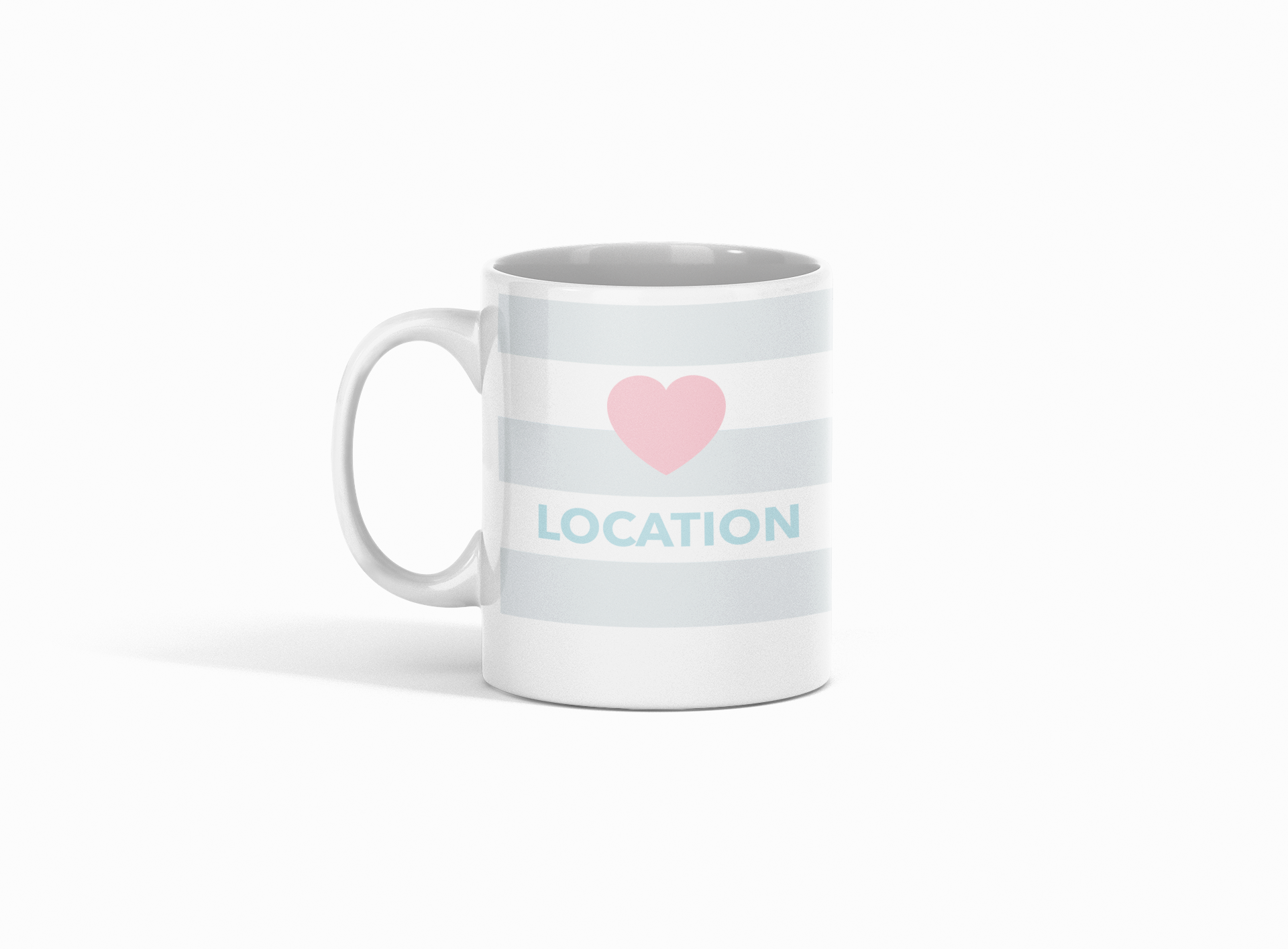 Betty Boyns Designs - Wholesale Coffee Mug - HEART MY LOCATION MUG
Request any of our location images12
