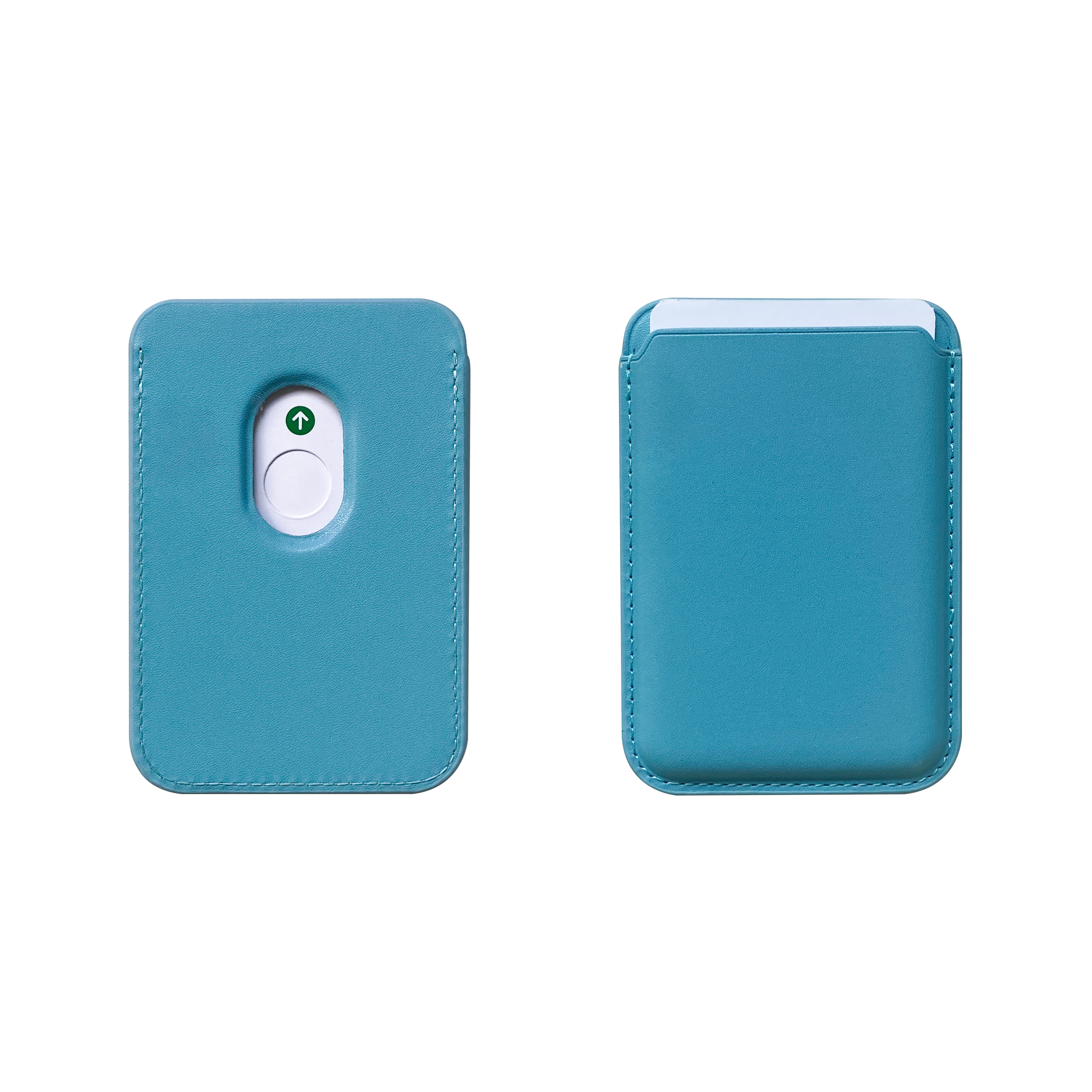 Twisted N Turquoise - Wholesale Phone Wallet - Women's - Blue MagSafe magnetic phone wallet0