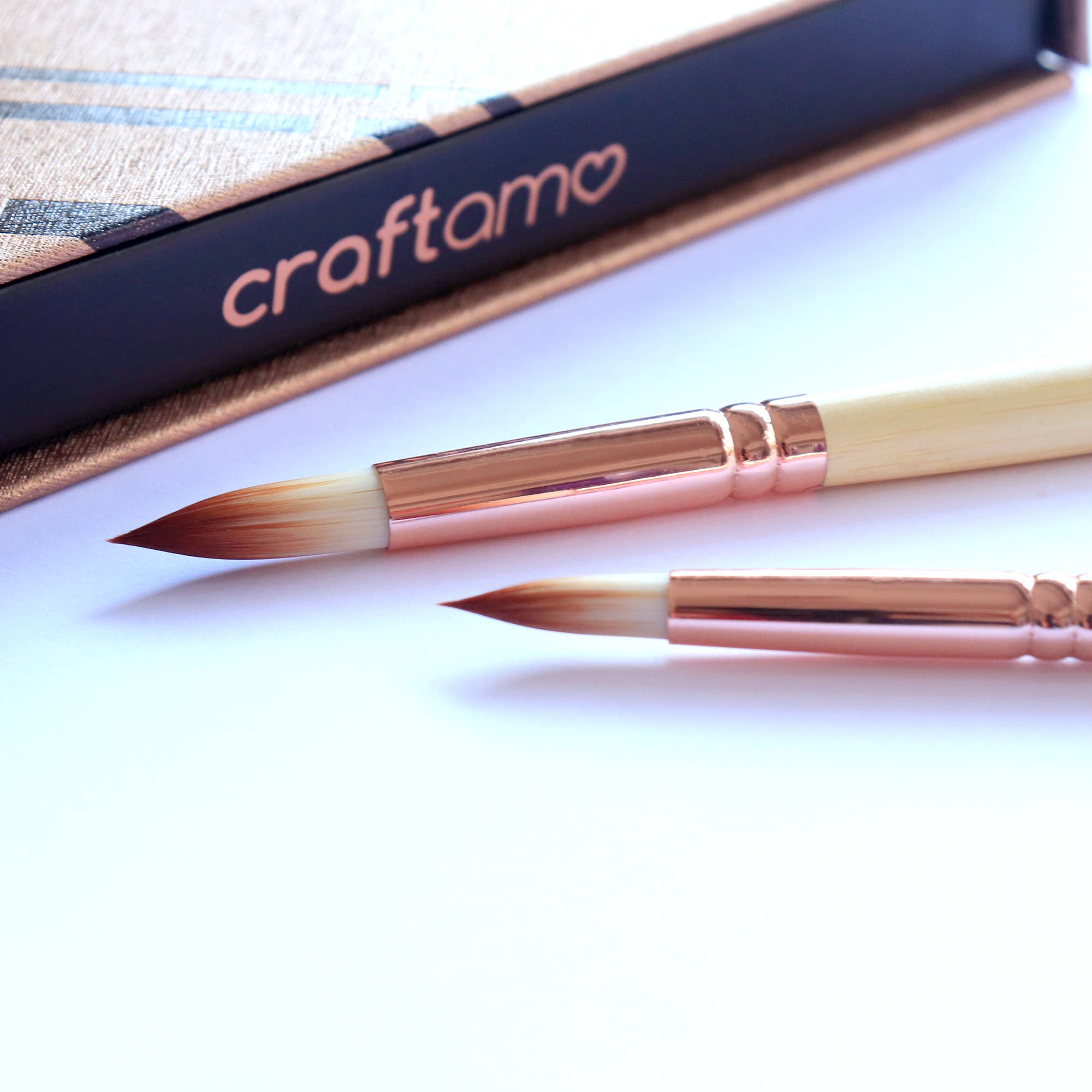 Craftamo – wholesale Paint/wax brush – Eco-Bamboo Paint Brushes10