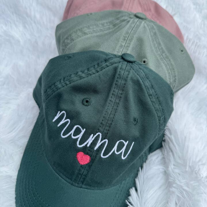 Mama Embroidered Hat for wholesale by The Rach Co LLC
