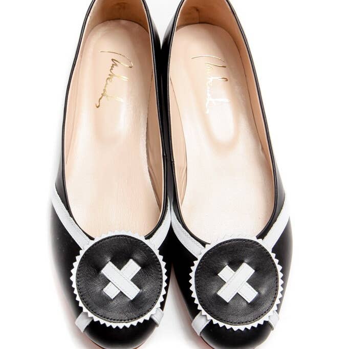 Ballet flats – Cloud – Black for wholesale by Milenika shoes