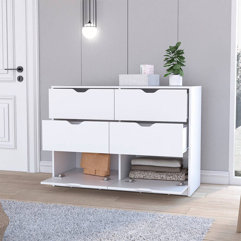 Treevol Furniture - Wholesale Bedroom Furniture - Dresser Curio, Bedroom, White2