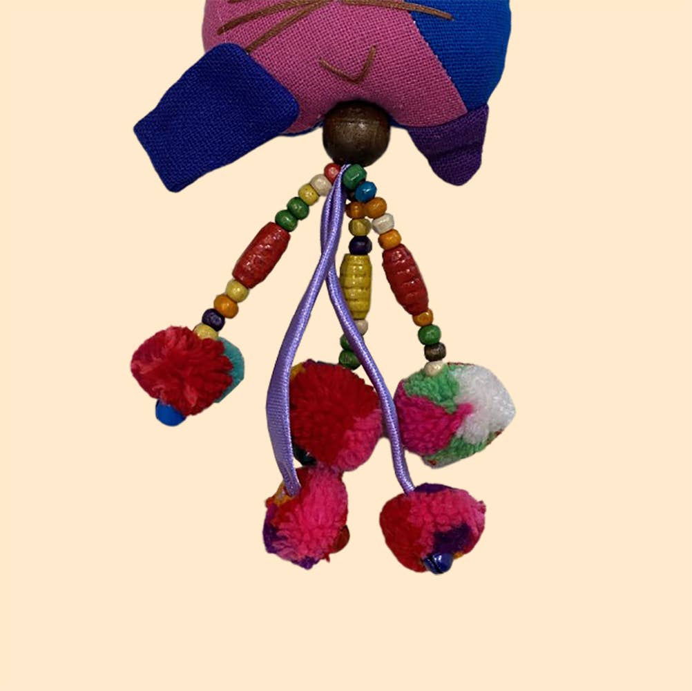 VIE – Engroshandel Nøglering - Dame – Plush taske Tag/nøglering, 15cm2