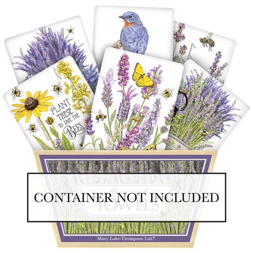 Lavender Towel Unit Refill-12 for wholesale by Mary Lake-Thompson Ltd.