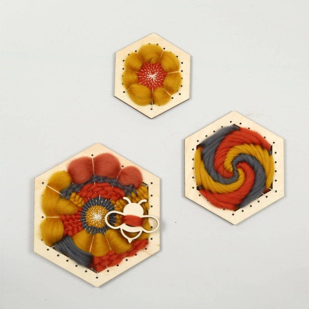 Wool Couture Company - Vendita all'ingrosso Kit per lavoretti fai da te - Kit Telaio da Tessitura a Nido d'Ape1