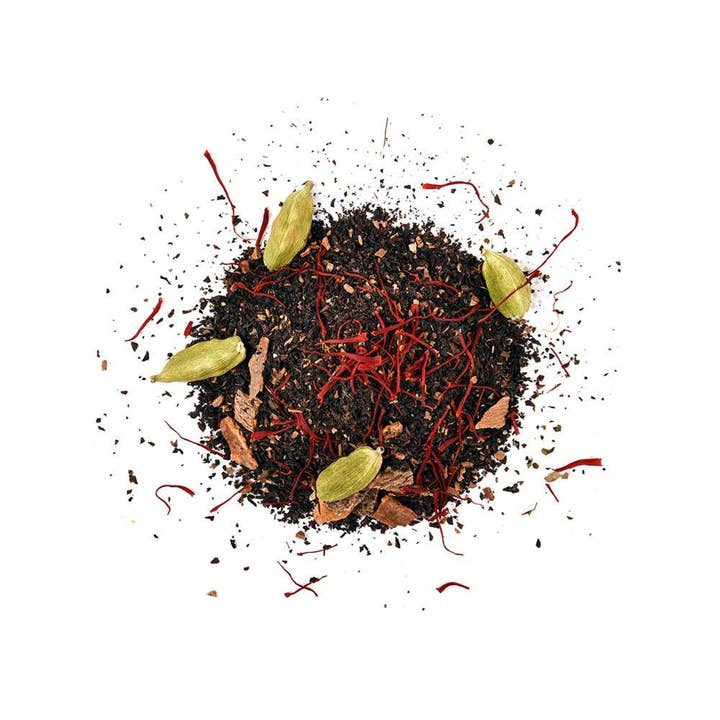 SAFSUN Safrantee - Wholesale Health/Detox Tea - Flame Of Love Black Tea With Saffron, Cinnamon And Cardamom1
