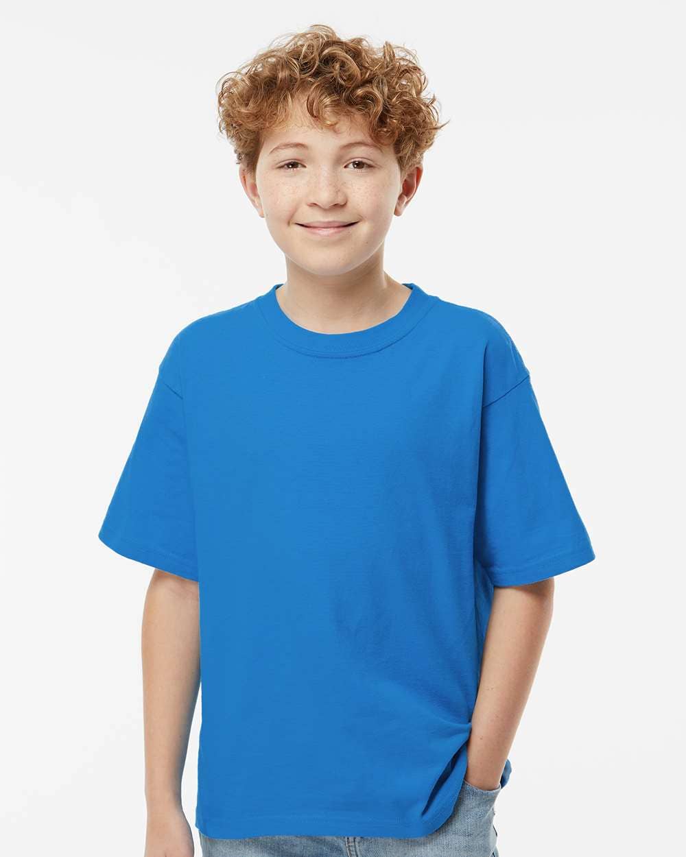 MYES BULK APPAREL - Wholesale T-Shirt - Kids - Kids Gold Soft Touch Tee – Lightweight & Durable Fit37