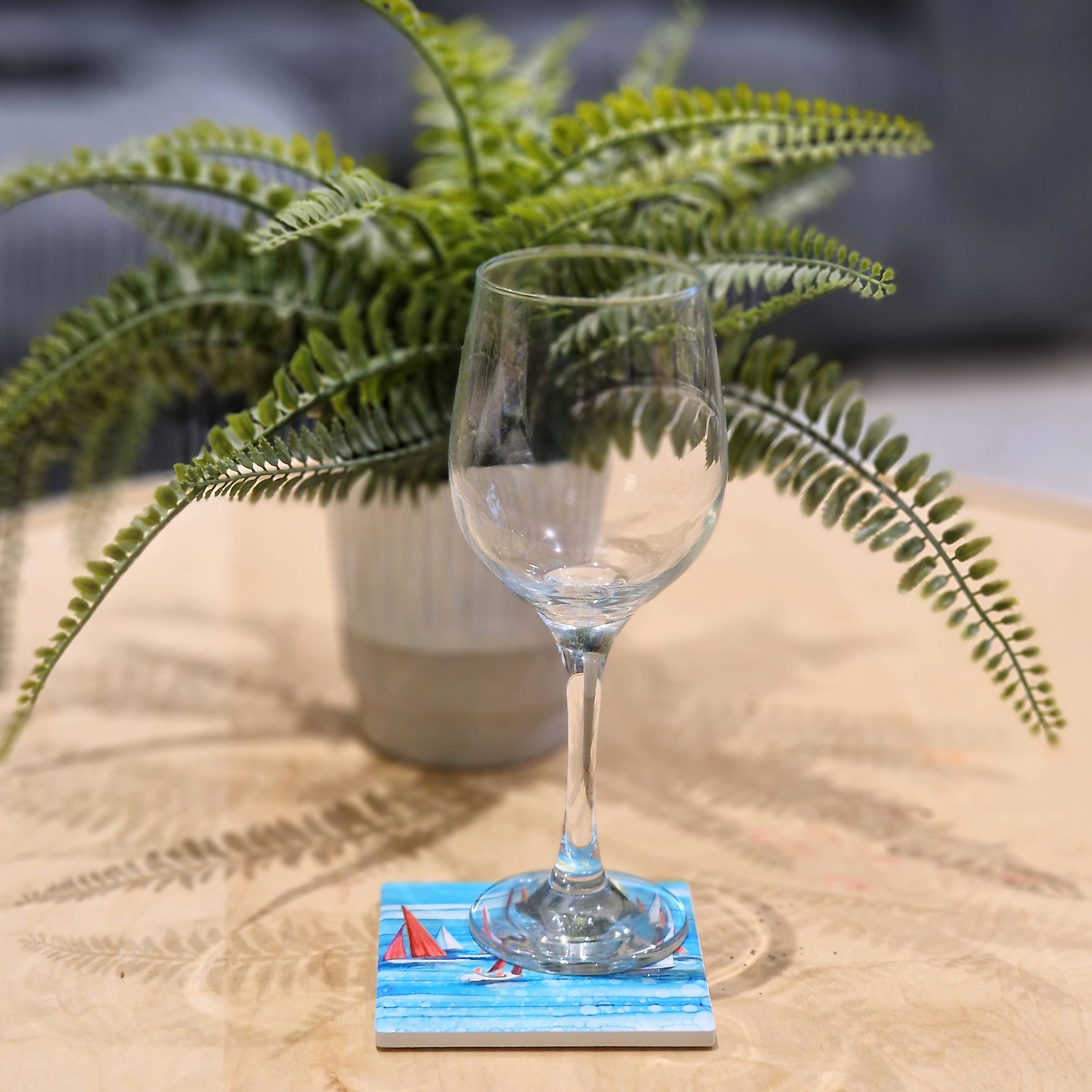 By Jo Crafts – wholesale Coasters – 91-C BTS Regatta Coaster8