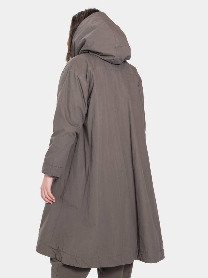 Baci & Amici Fashion - US Continental - Wholesale Coat - Women's - Zip Up Hooded Swing Coat19