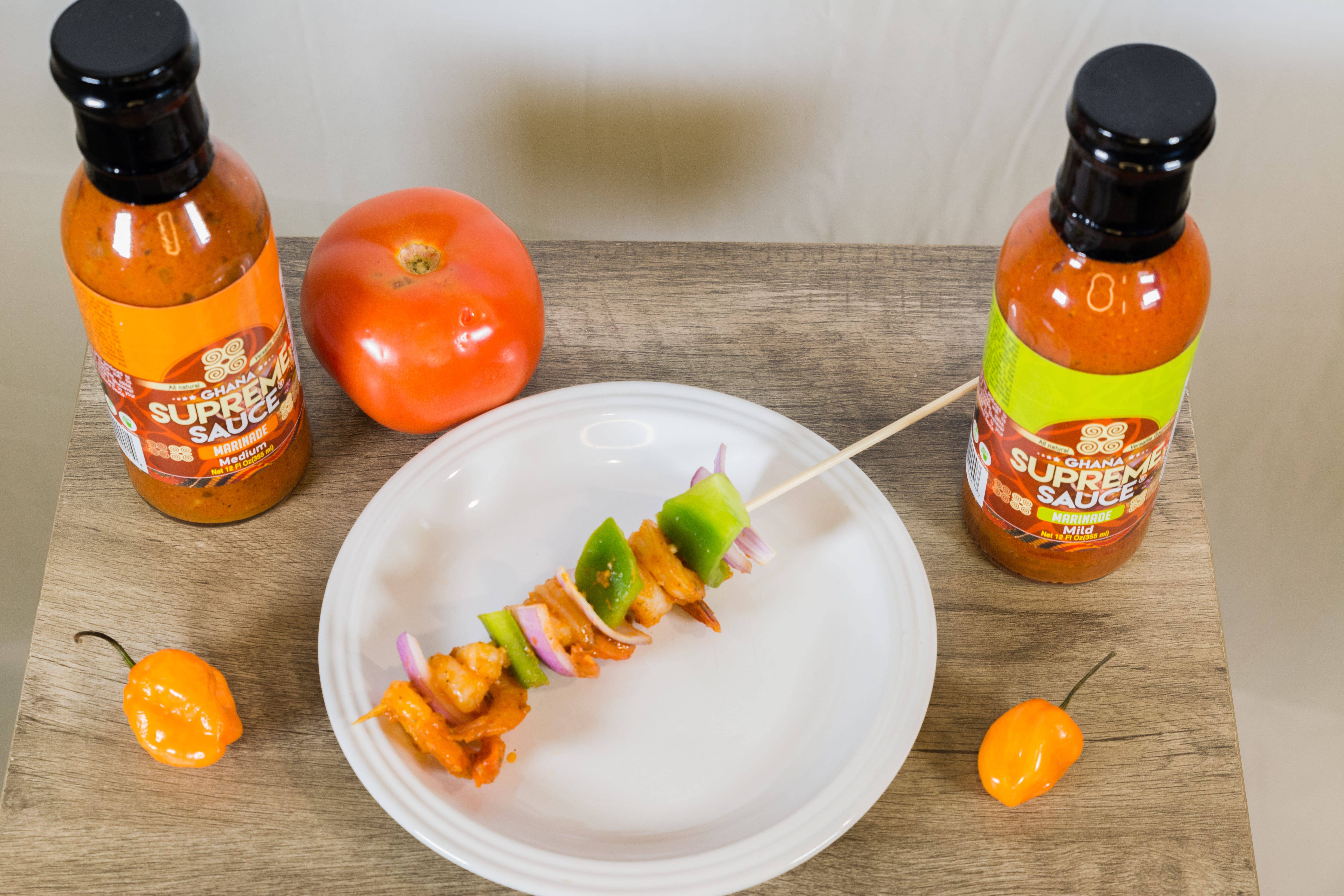 Ghana Supreme Sauce Marinade – wholesale Sås – Ghana Supreme Sauce- Marinad - Mild- Bas för Jollof R16