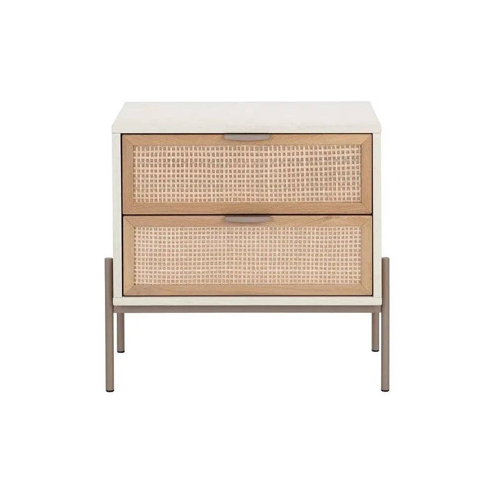 LOOMLAN - Wholesale Bedroom Furniture - Avida Wooden Iron Nightstand5