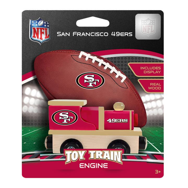 Masterpieces Puzzles - Wholesale Toy Car/Truck - Kids - San Francisco 49ers Toy Train Engine1